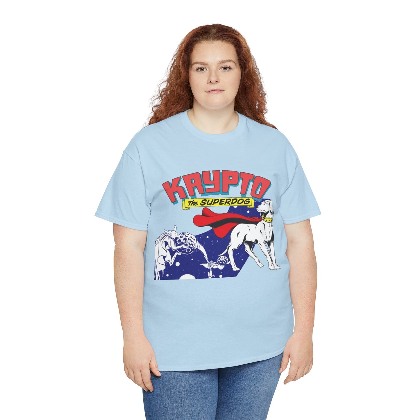 Krypto T-Shirt - James Gunn Superman Movie 2025 - Superman's Beloved Pet -Super Dog from Krypton - Stays at the Fortress of Solitude - DC Comics