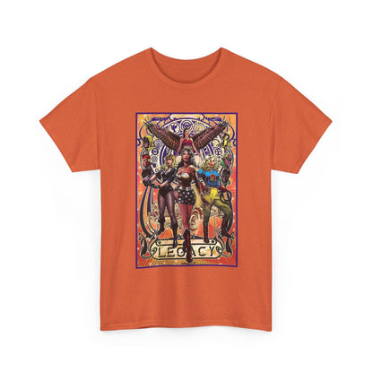 Justice Society T-Shirt - Tony Harris Art - Wonder Woman, Liberty Belle, Black Canary, Hawkgirl - JSA - DC Comics