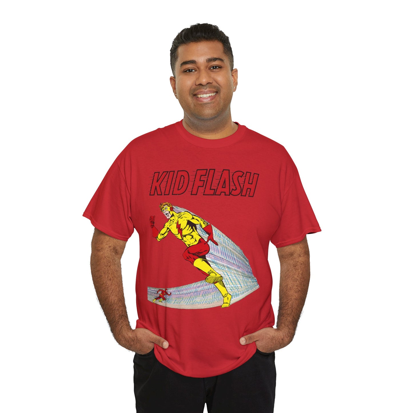 Kid Flash T-Shirt - George Perez Art - New Teen Titans - Wally West, Flash Sidekick - DC Comics