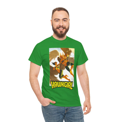 Hawkgirl T-Shirt - David Talaski Art - With Hawkman - DC Comics