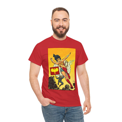 Wonder Woman T-Shirt - Michael Cho Art - Golden Age Art Theme - Steve Trevor - DC Comics