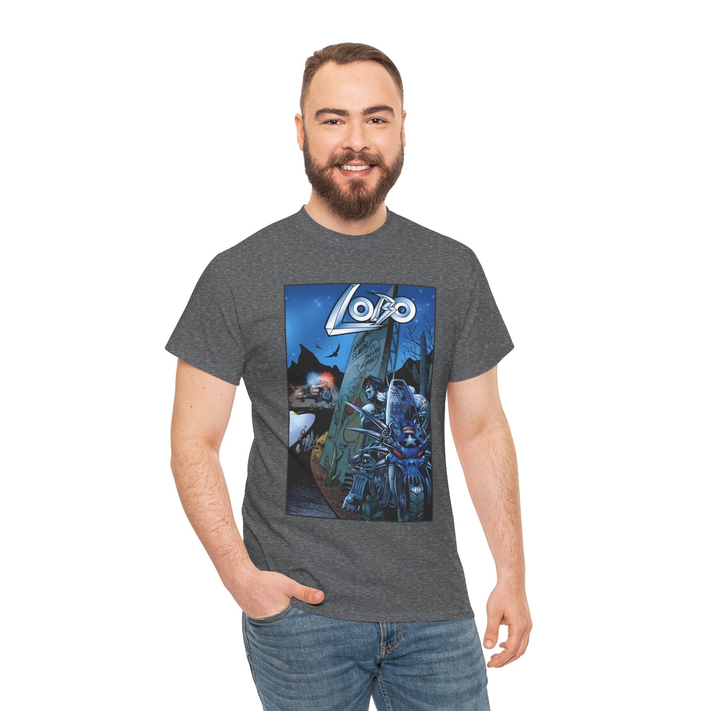 Lobo #51 T-Shirt - Norm Breyfogle Art - DC Comics