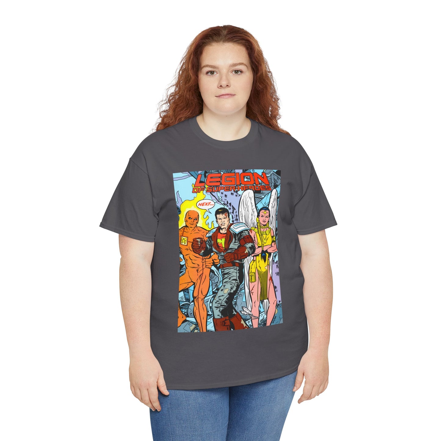 Legion of Super-Heroes #54 T-Shirt - Keith Giffen Art - DC Comics - LOSH