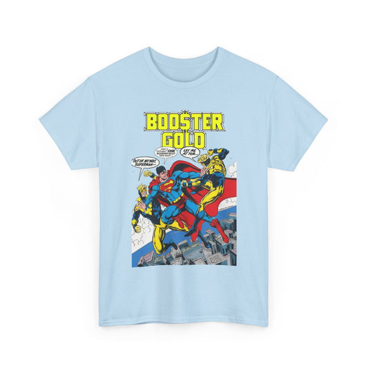 Booster Gold T-Shirt - Dan Jurgens & John Byrne Art - Superman - DC Comics