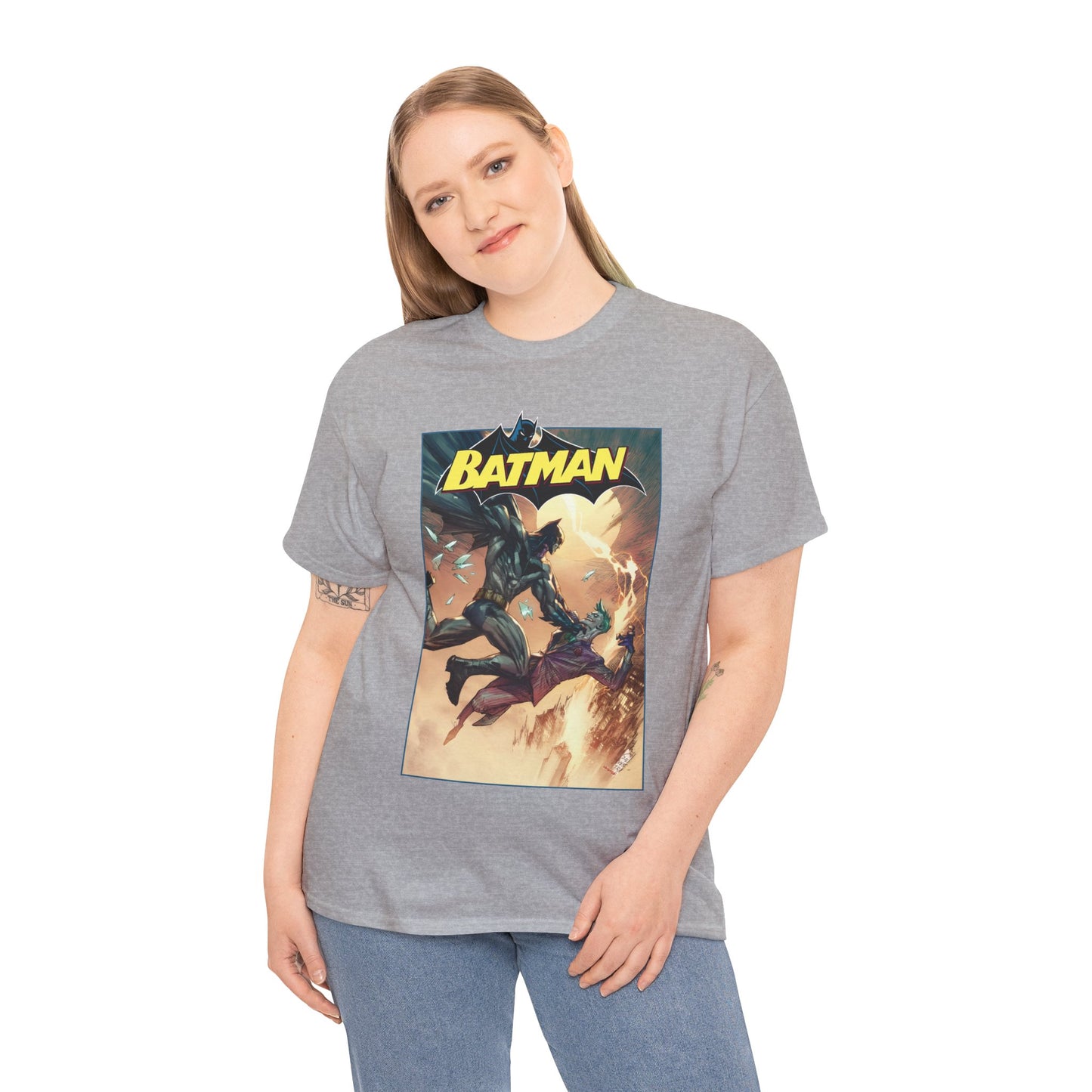 Batman Vs Joker T-Shirt - Marc Silvestri Art - DC Comics