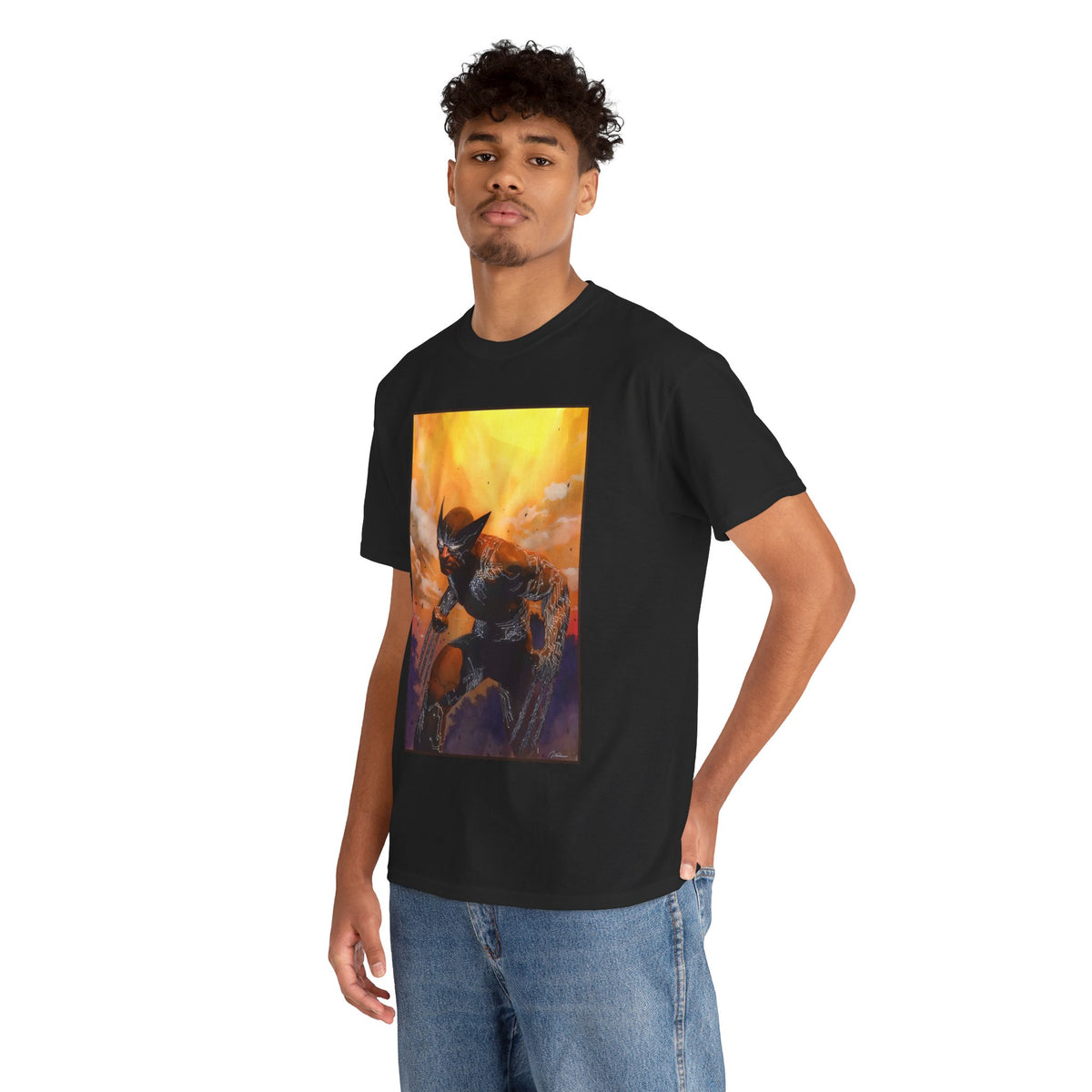 Omega Wolverine T-Shirt - Gerald Parel Art - James Howlett (Earth-63747) - Marvel Comics