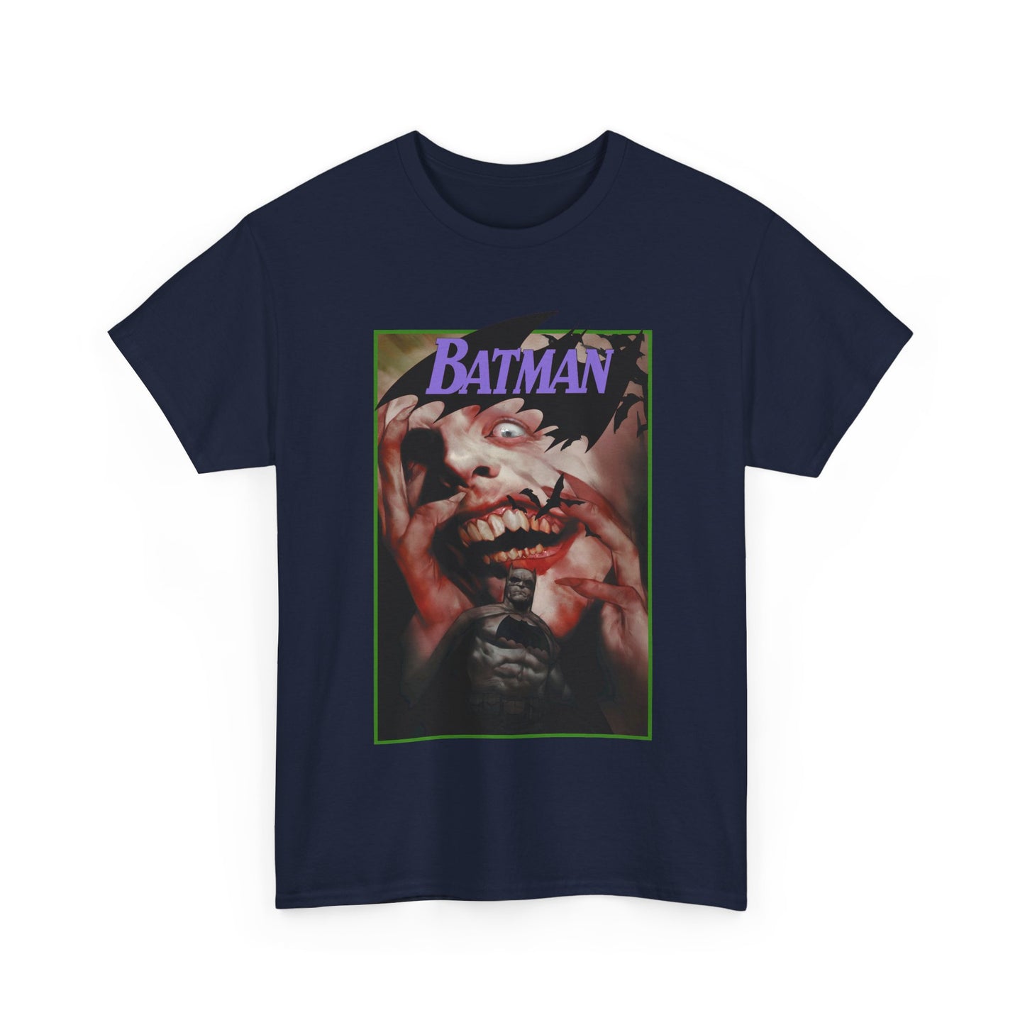 Batman Vs Joker T-Shirt - Ben Oliver Art - DC Comics