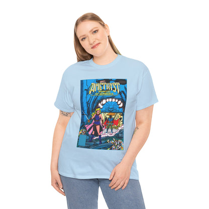 Amethyst, Princess of Gemworld T-Shirt - George Perez & Ernie Colon Art - The Last Battle Vs Dark Opal - DC Comics
