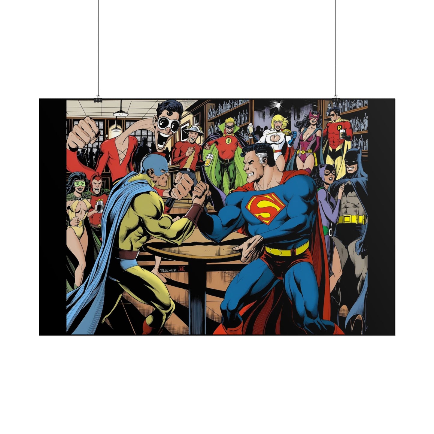 Justice Society of America (JSA) Rolled Poster - Tom Derenick Art - DC Comics - Multiple Sizes Up to 24"x36"