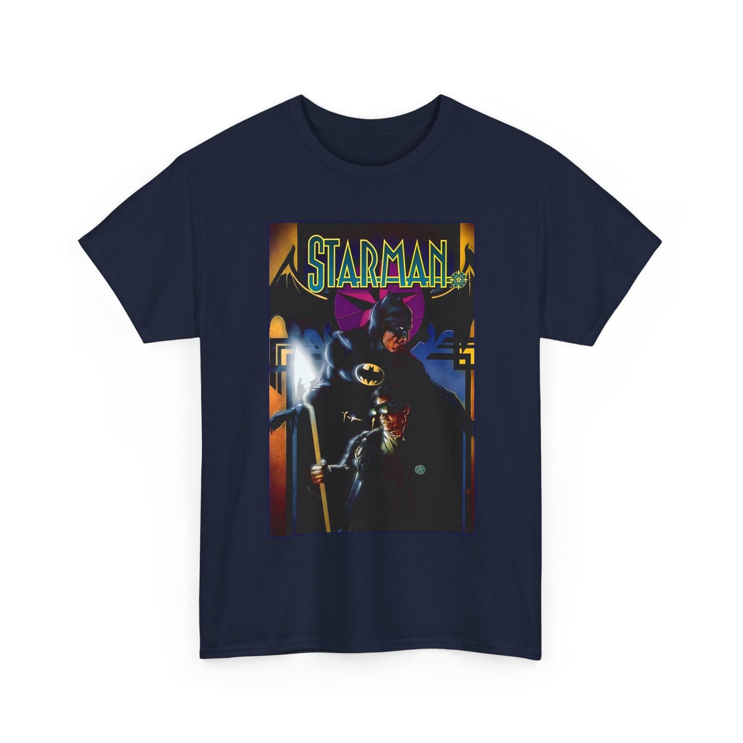 Starman & Batman T-Shirt - Tony Harris Art - Jack Knight - DC Comics