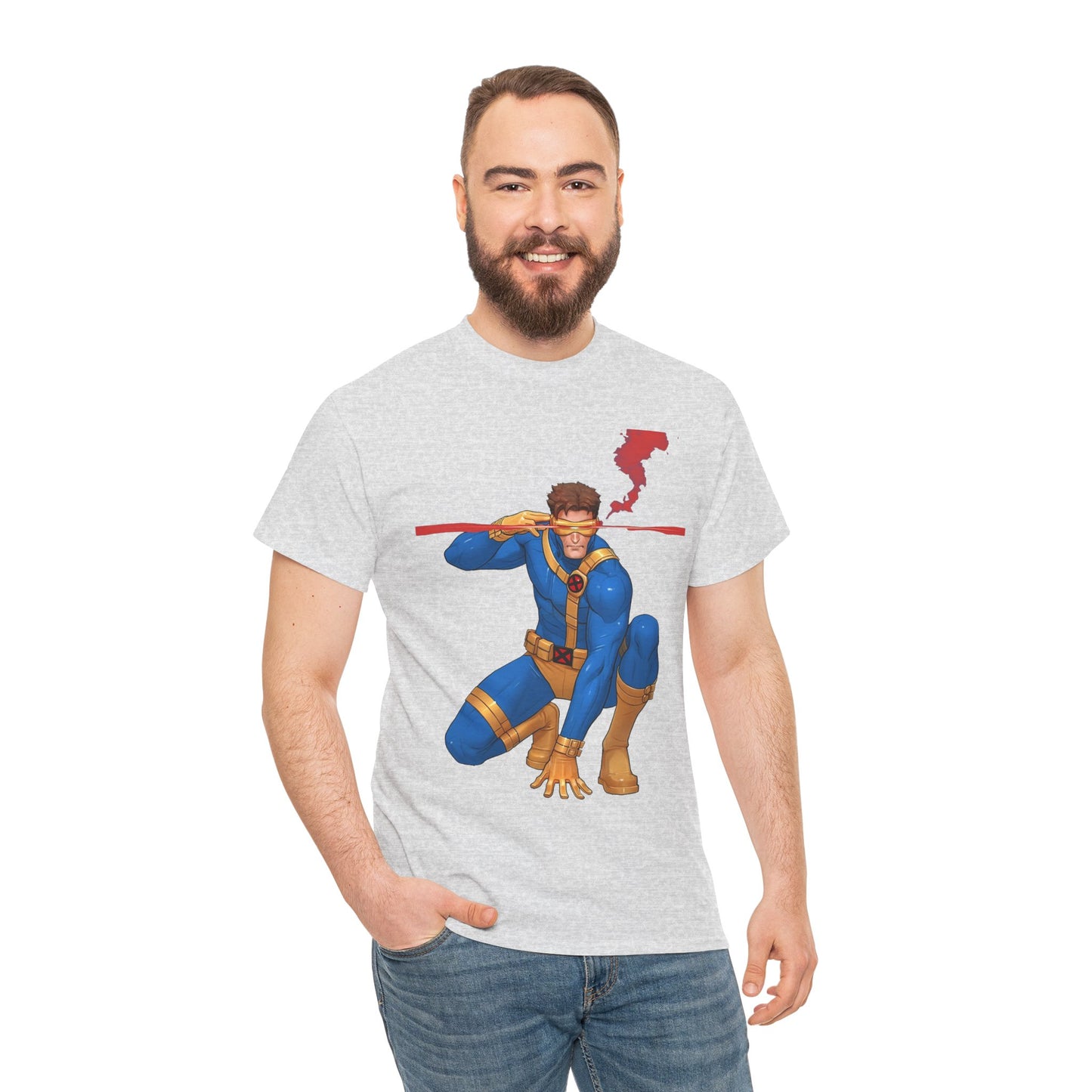 Cyclops T-Shirt - David Nakayama Art - X-Men Member - Marvel Comics