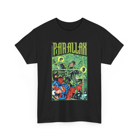 Parralax T-Shirt - George Perez Art - Reign of the Supermen Story - DC Comics