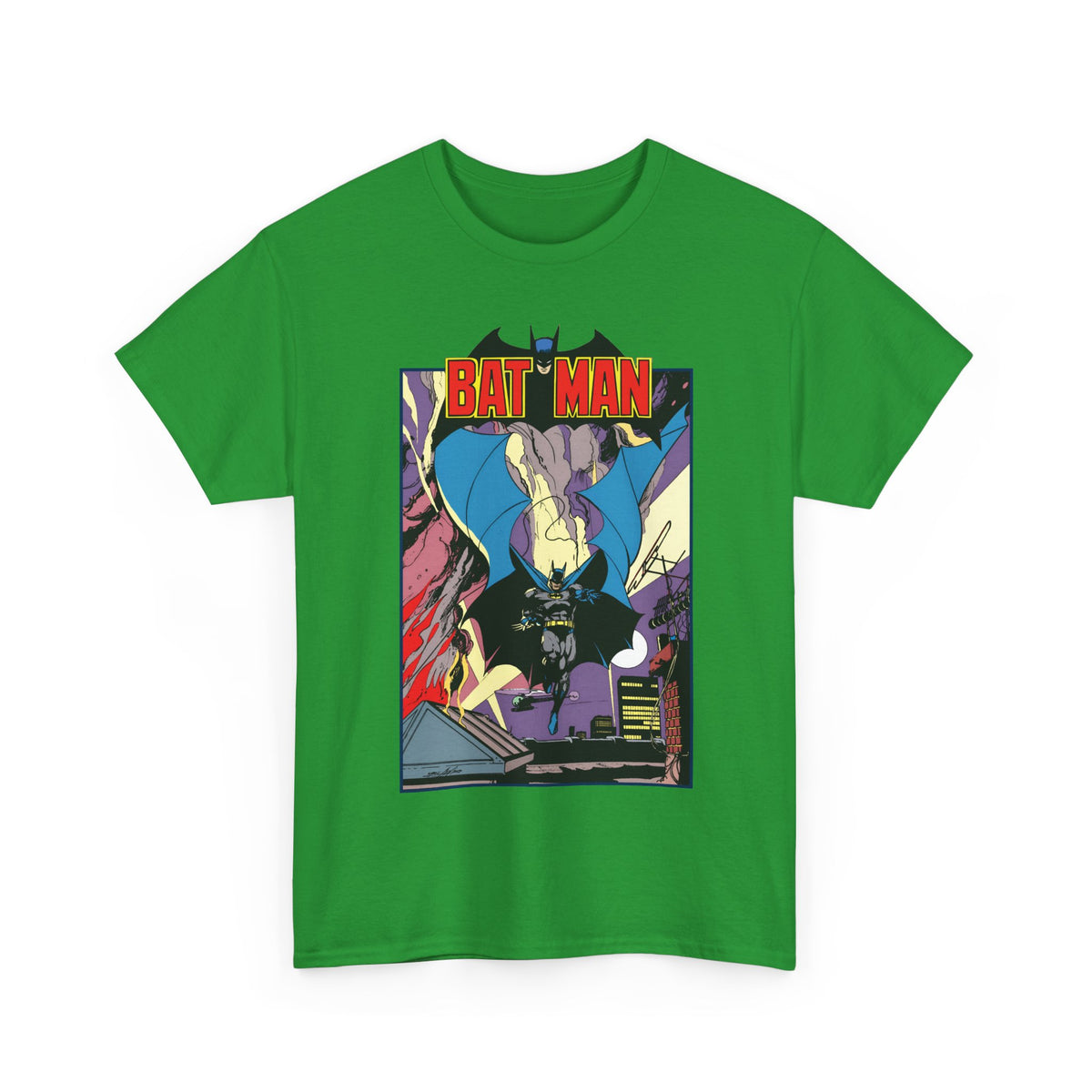 Batman T-Shirt - Neal Adams Art - Retro Bronze-Age Art - DC Comics