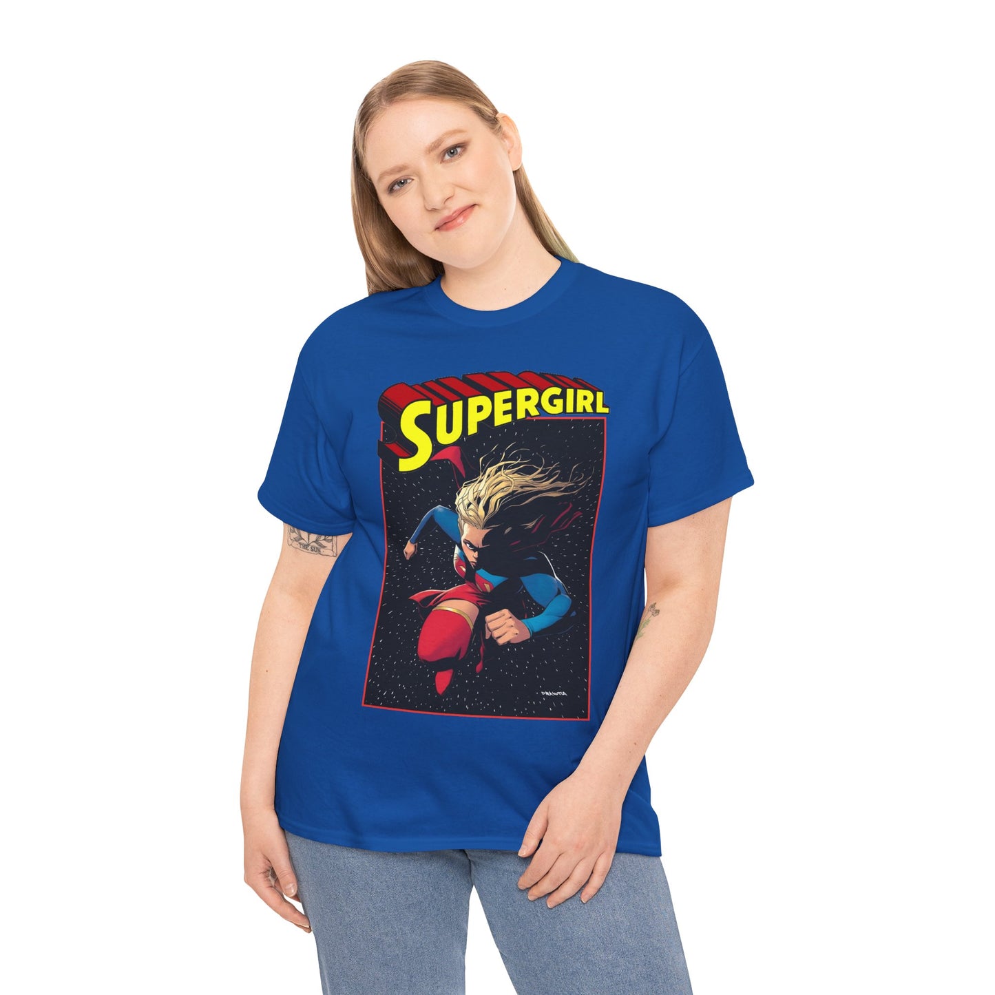 Supergirl T-Shirt - Nick Dragotta Art - Upcoming Summer 2026 Movie with Milly Alcock - DC Comics