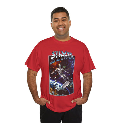 Silver Surfer T-Shirt - Amazing Joe Jusko Art - Marvel Comics Character - Former Herald of Galactus - Fantastic Four Connection - Norrin Radd