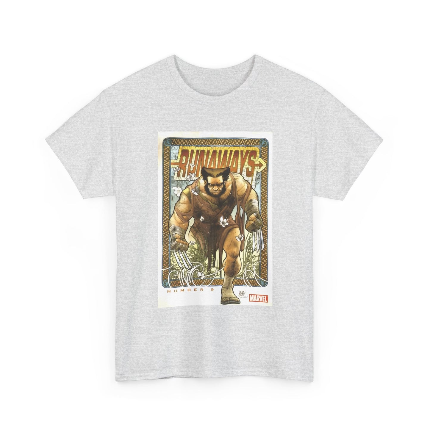Wolverine T-Shirt - Runaways #9 Cover Art - Marvel Comics