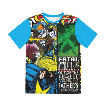 X-Factor All Over Print Tee (Polyester) - Joe Quesada Art - Havok - #92 Cover - Marvel Comics
