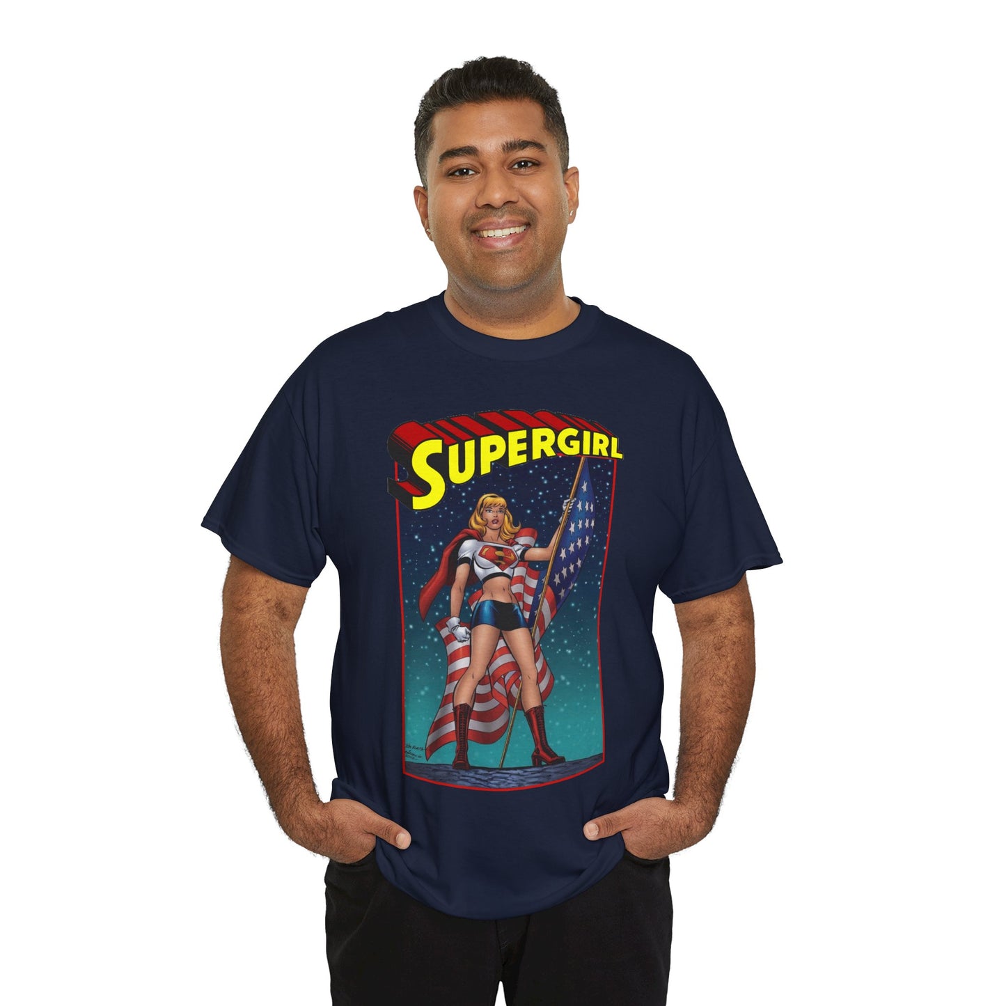 Supergirl T-Shirt - John Romita Art - Matrix Series - DC Comics