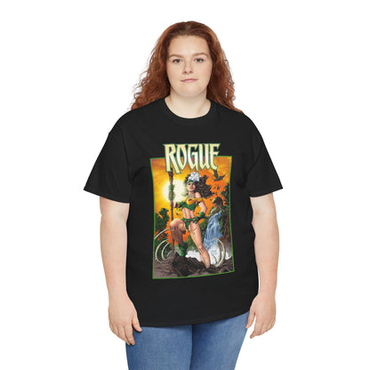 Rogue T-Shirt - Jim Lee Art - X-Men Mutant Member & Leader - Savage Land - 1990s Story - Marvel Comics