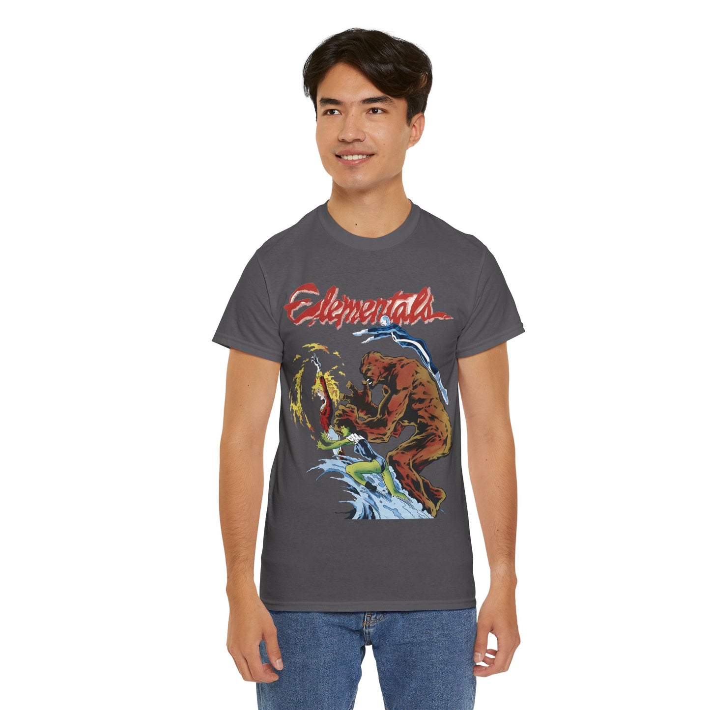 Elementals T-Shirt - Morningstar, Vortex, Fathom, Monolith - Comico Comics