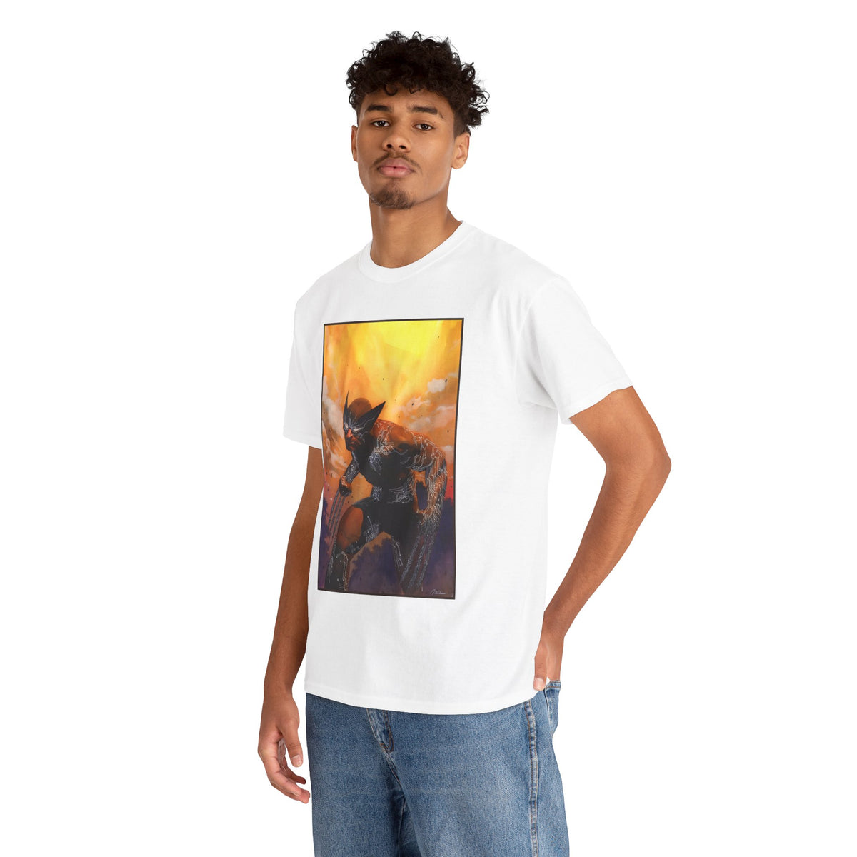 Omega Wolverine T-Shirt - Gerald Parel Art - James Howlett (Earth-63747) - Marvel Comics