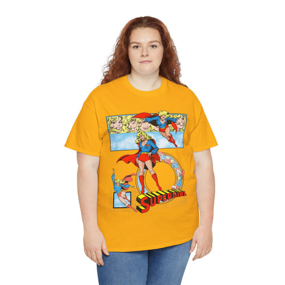Supergirl T-Shirt - Krypton, Superman, Kara, Kandor - DC Comics - 1980s Art - Style Guide - Superman's Cousin