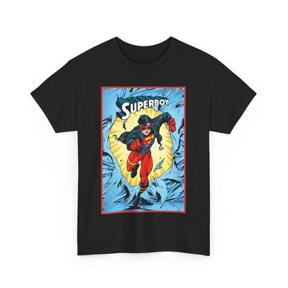 Superboy T-Shirt - Tom Grummett Art - Reign of the Supermen Storyline from the 1990s - Kon-El, Connor Kent - Superman Family - DC Comics