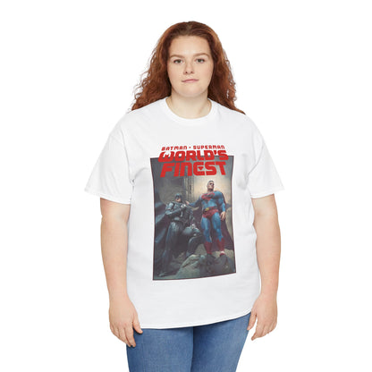 Batman Superman World's Finest T-Shirt - Björn Barends Art - #20 Variant Cover Art - DC Comics