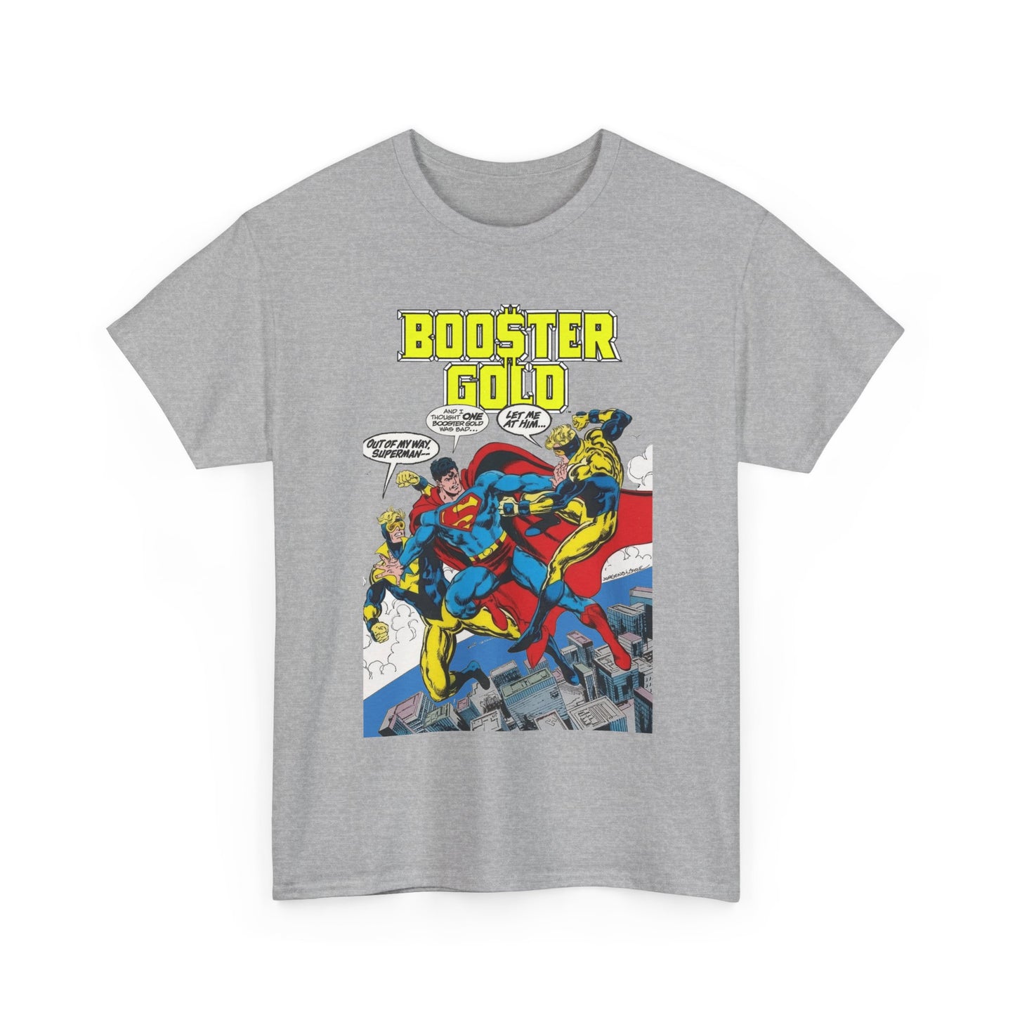 Booster Gold T-Shirt - Dan Jurgens & John Byrne Art - Superman - DC Comics