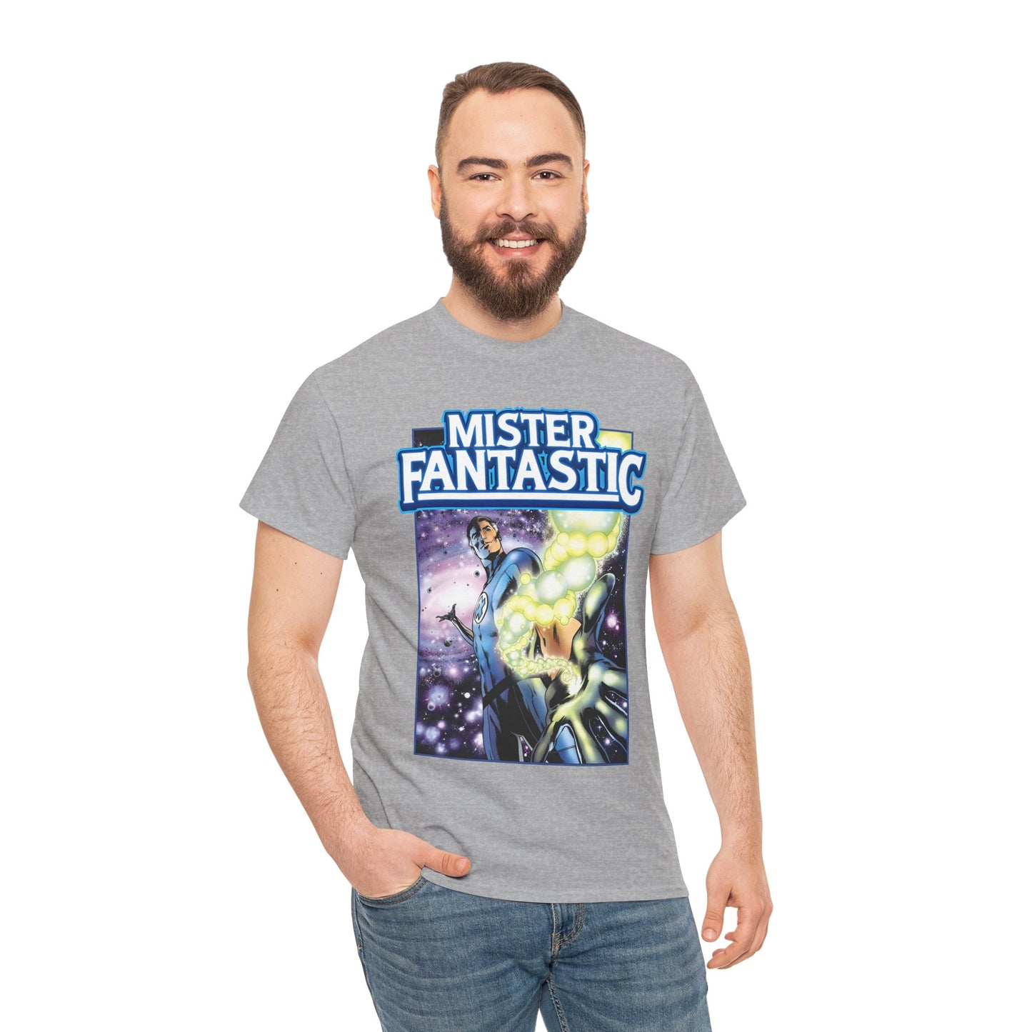 Mister Fantastic T-Shirt - Alan Davis Art - Marvel Comics