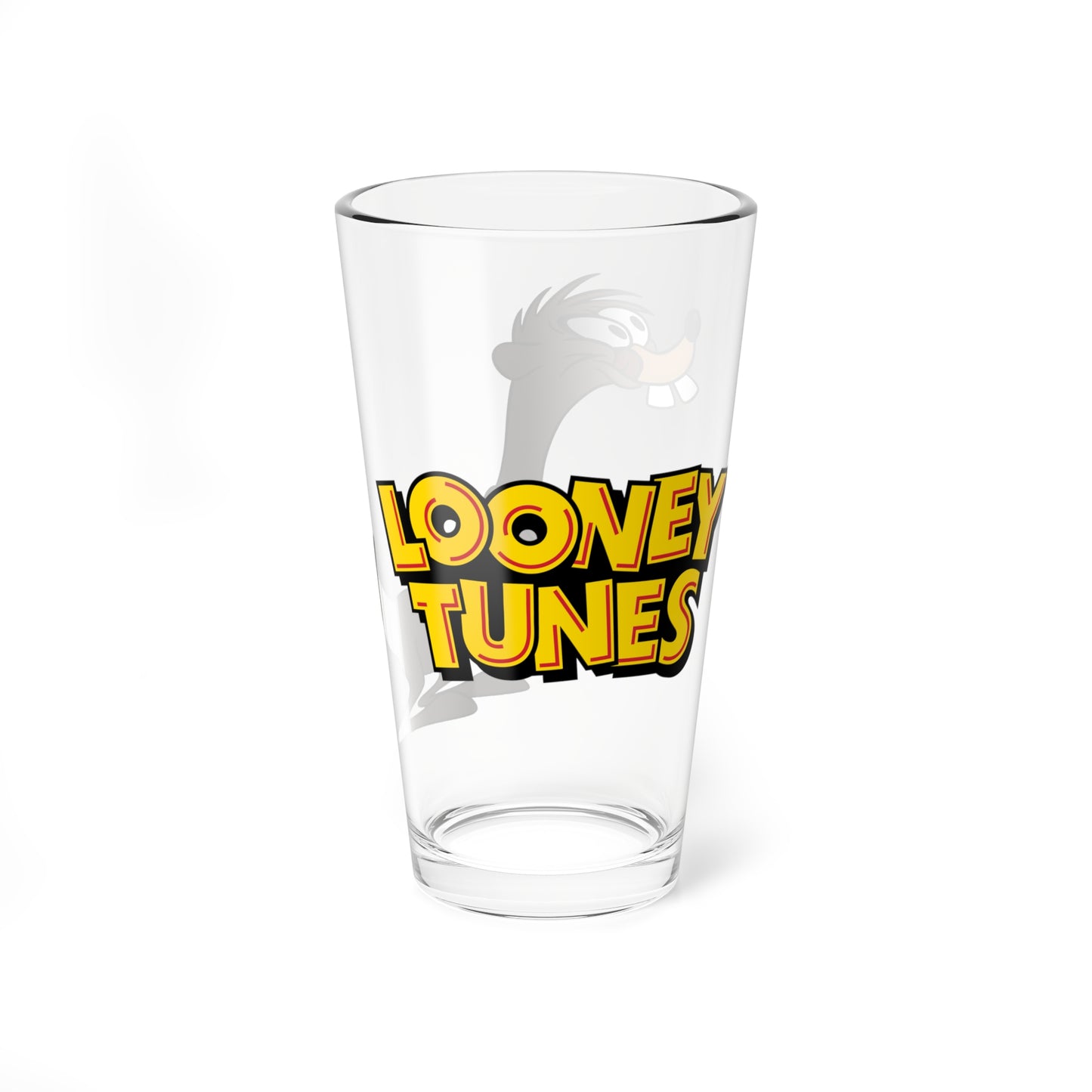 The Weasel Pint Glass, 16oz - Looney Tunes - Foghorn Leghorn Character - Plop Goes the Weasel! - 1950s WB Cartoon