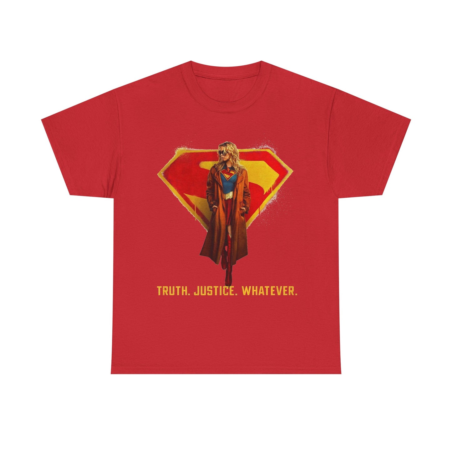 Supergirl Movie T-Shirt - Milly Alcock - Truth Justice Whatever - 2026 - Kara Zor-El - DC Comics, DC Studios