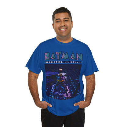 Batman Digital Justice T-Shirt - Pepe Moreno Computer Generated Art - Graphic Novel - Gotham City, Bruce Wayne - DC Comics