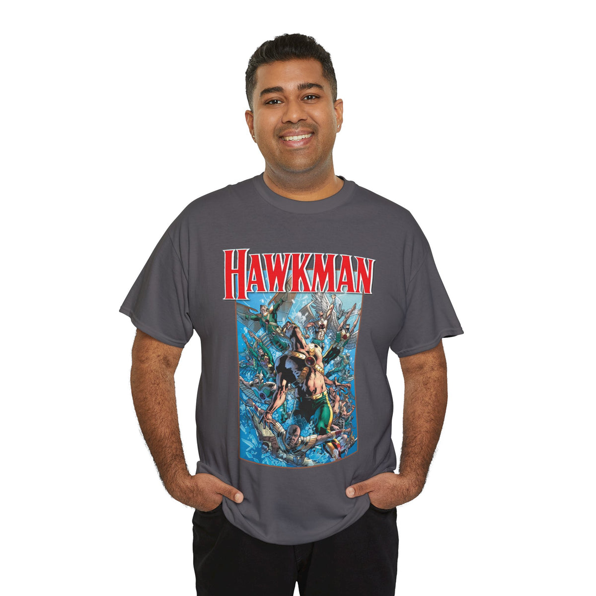 Hawkman T-Shirt - Bryan Hitch Art - DC Comics