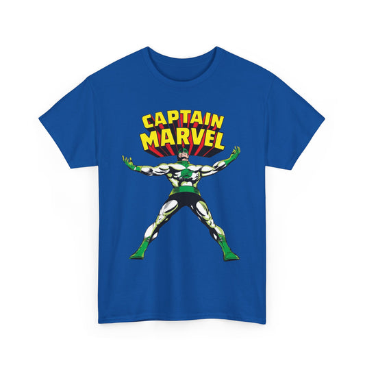 Captain Marvel T-Shirt - Gene Colan Art - #1 Cover Art, 1968 - Marvel Comics