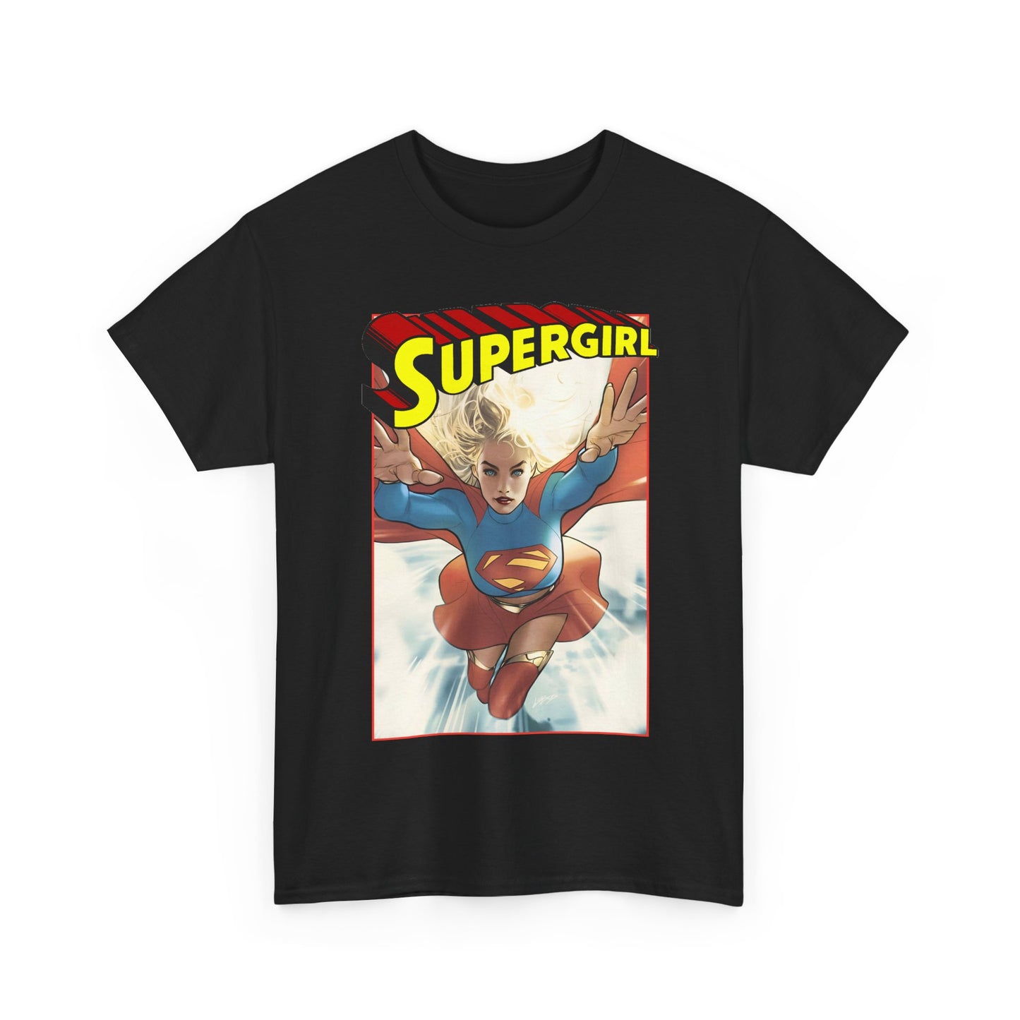 Supergirl T-Shirt - Pablo Villalobos Art - Kara Zor-El - Upcoming Summer 2026 Movie - DC Comics