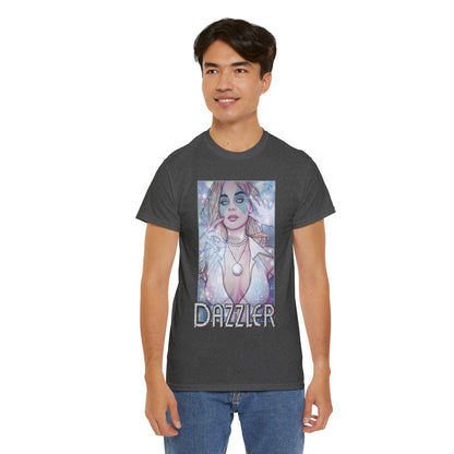 Dazzler T-Shirt - Jenny Frison Art - X-Men Member, Pop Star Mutant - Alison Blaire - Marvel Comics
