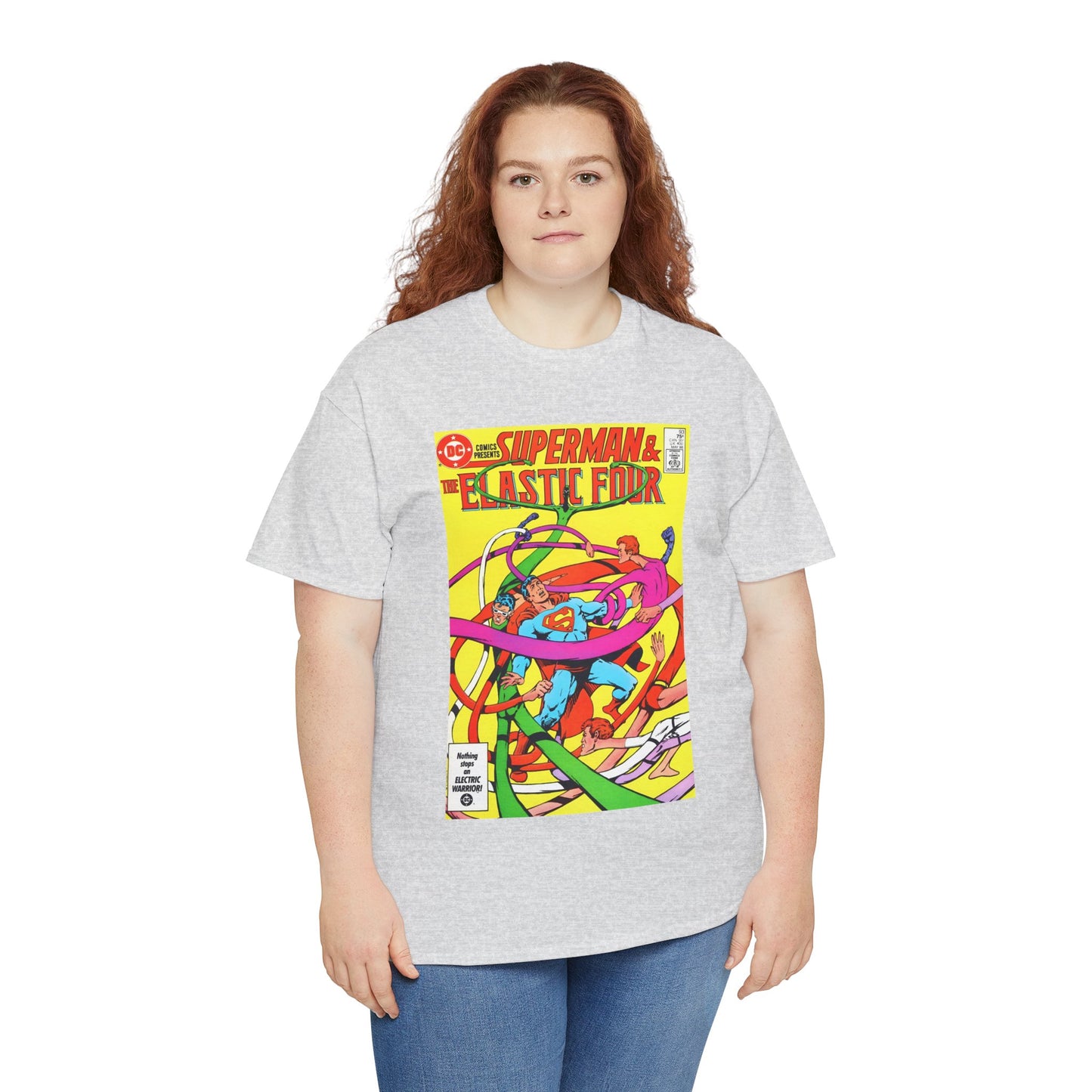 DC Comics Presents #93 T-Shirt - Superman, Plastic Man, Elongated Man, Jimmy Olsen - DC Comics