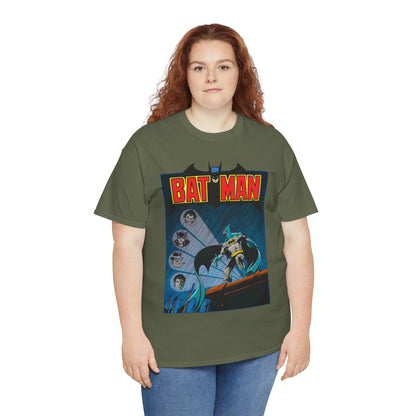 Batman T-Shirt - DC Comics - Catwoman, Joker, Two-Face, Penguin - Bronze Age Art - Gotham City
