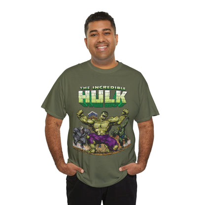 Incredible Hulk T-Shirt - Classic John Byrne Art - Rhino, Abomination - Marvel Comics - Bruce Banner