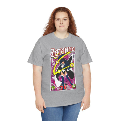 Zatanna T-Shirt - George Perez Postcard Art - Justice League Magic Member - JLA Satellite Era - DC Comics