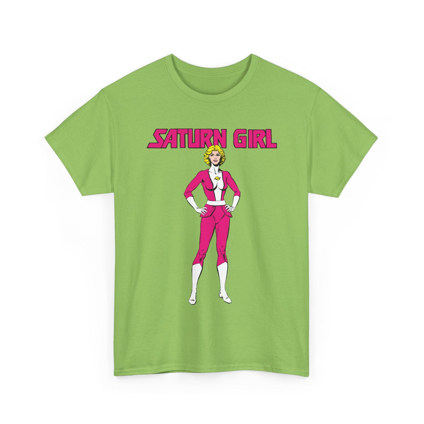 Saturn Girl T-Shirt - Curt Swan Art - Legion of Super-Heroes Founding Member - DC Comics