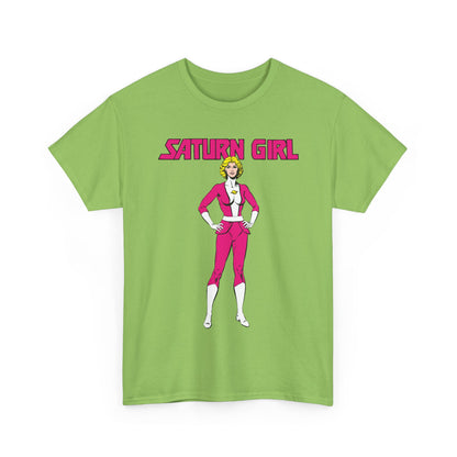Saturn Girl T-Shirt - Curt Swan Art - Legion of Super-Heroes Founding Member - DC Comics