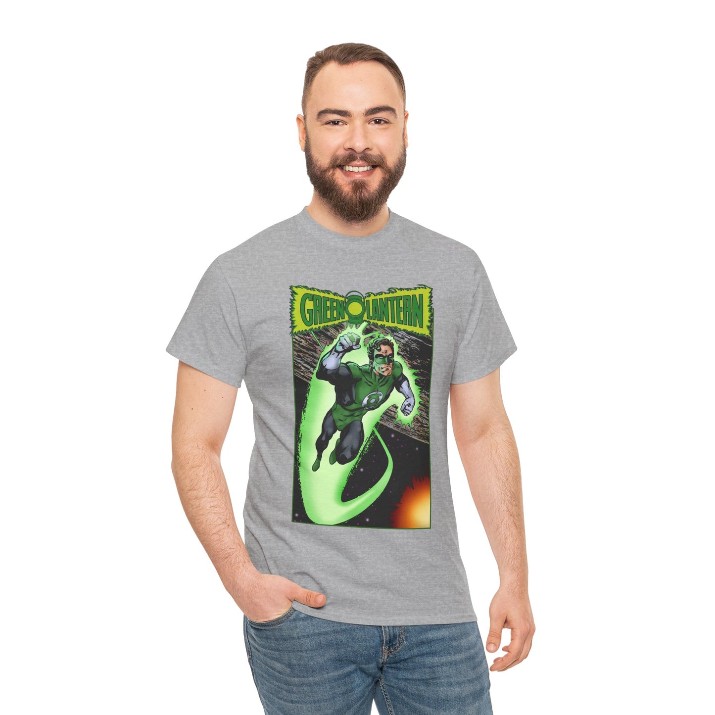 Green Lantern T-Shirt - John Byrne Art - Hal Jordan - Guardians of Oa - DC Comics - Sector 2814