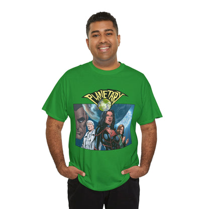 Planetary T-Shirt - Phil Jimenez Art - The Drummer, Jakita Wagner & Elijah Snow - DC Comics/Wildstorm - Ellis Story