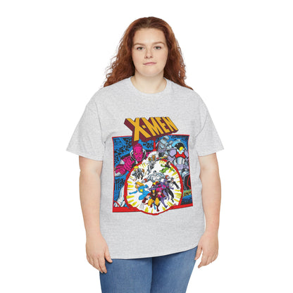 Uncanny X-Men T-Shirt - Arthur Adams Art - Wolverine, Havok, Rogue, Colossus, Psylocke, Longshot, Storm, Dazzler - High Evolutionary - Marvel Comics
