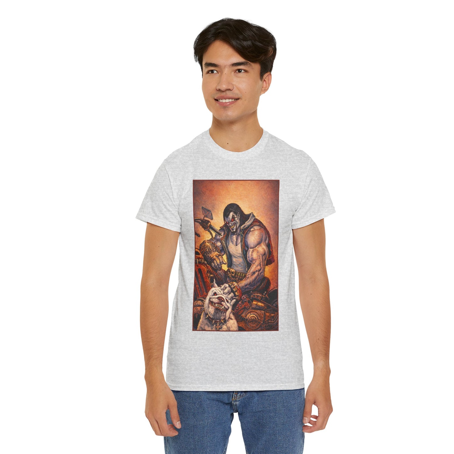 Lobo T-Shirt - Doug Mahnke Art - The Main Man - DC Comics
