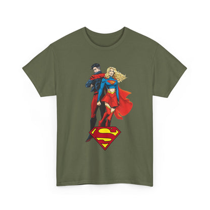 Supergirl & Superboy T-Shirt - Dan Mora Art - DC Comics