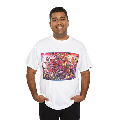 Crisis on Infinite Earths/DC Legends T-Shirt - George Perez Art - DC Comics