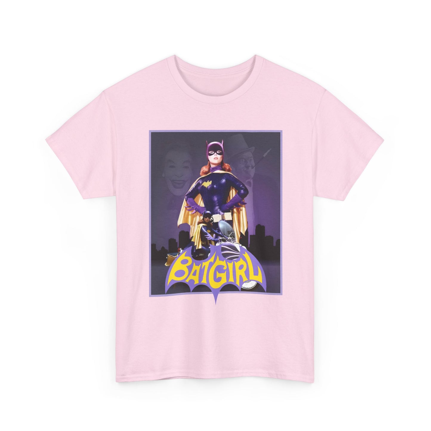 Batgirl 66 T-Shirt - Yvonne Craig - DC Comics - 1960s TV - Batman, Bruce Wayne, Joker, Penguin